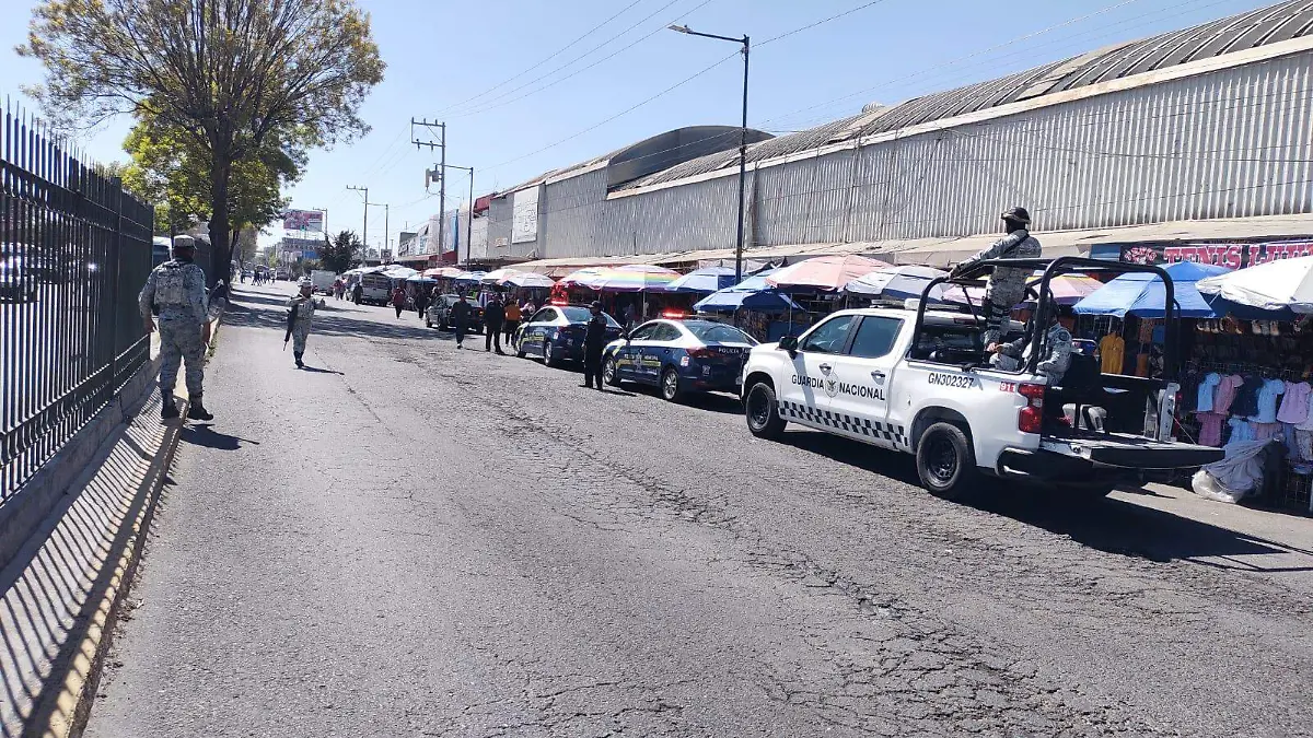 operativos en el mercado juárez terminal de toluca